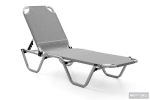 Шезлонг Biotza Dias алюминиевый, серый