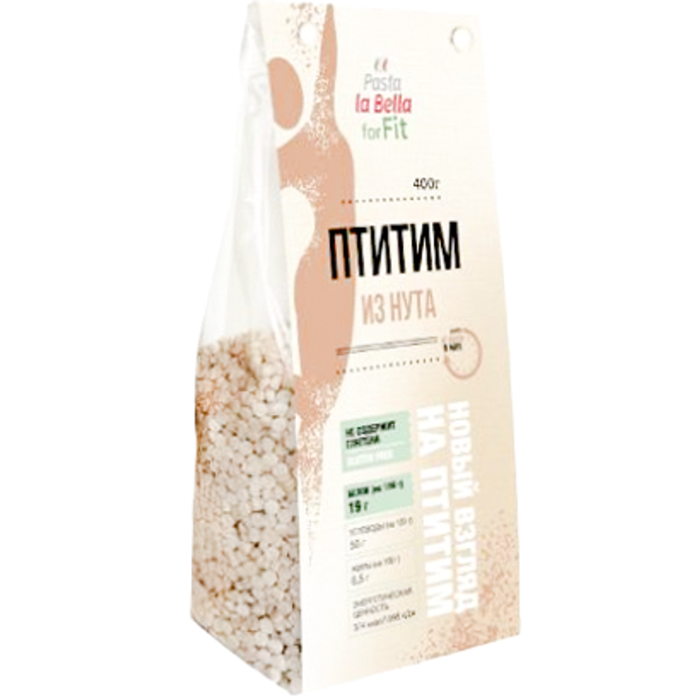 Макароны птитим из нута PASTA LA BELLA 400г