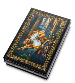 Народные промыслы ШК-11/ 4-L Шкатулка в технике декупаж (11х16х4)