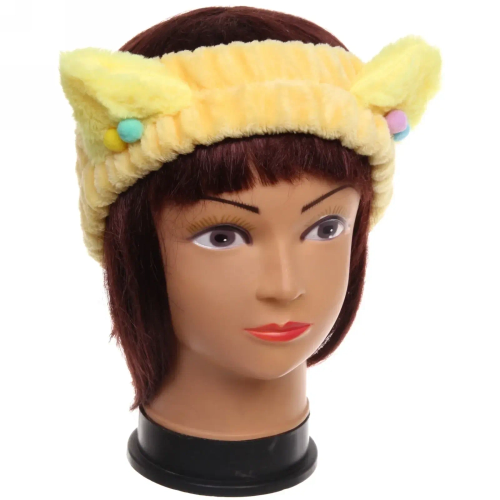 Повязка на голову «Кокетка - Кошечка», микс 6 цветов, 20*6см