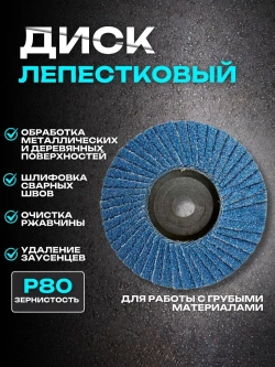Диски для мини ушм, диски для болгарки, набор 5 шт, 75мм