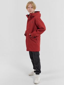Куртка подростковая для юноши LIMAN NORPPA красная глина