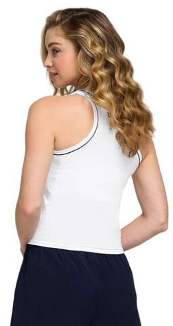 Женский топ теннисный Wilson Team Tank Top - белый