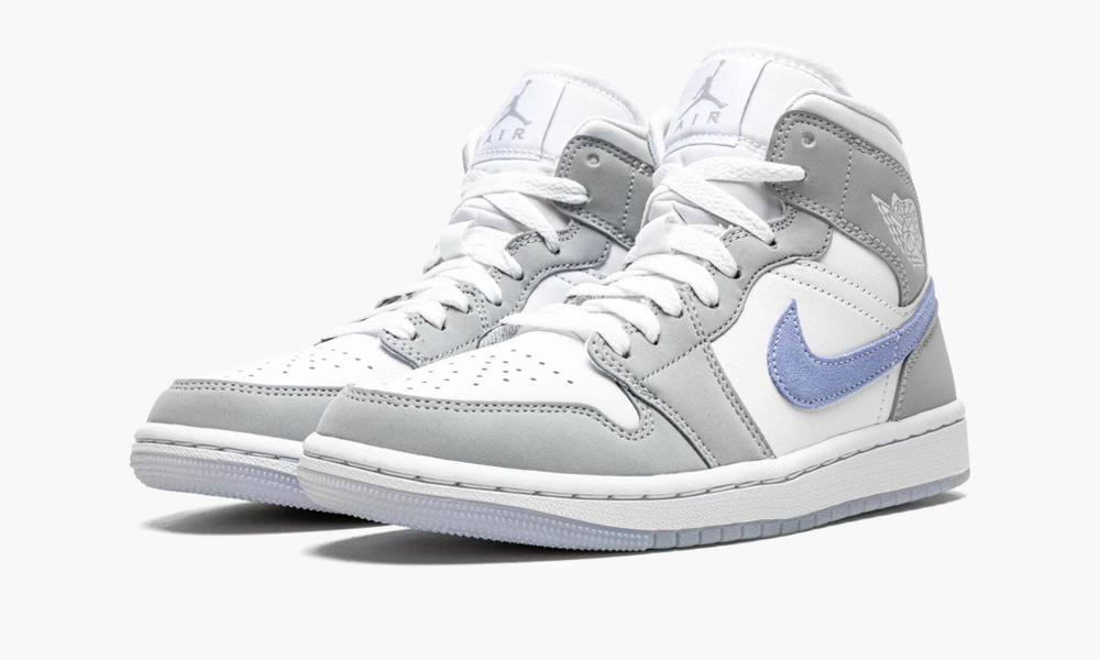 Air Jordan 1 Mid WMNS "Wolf Grey Aluminum"