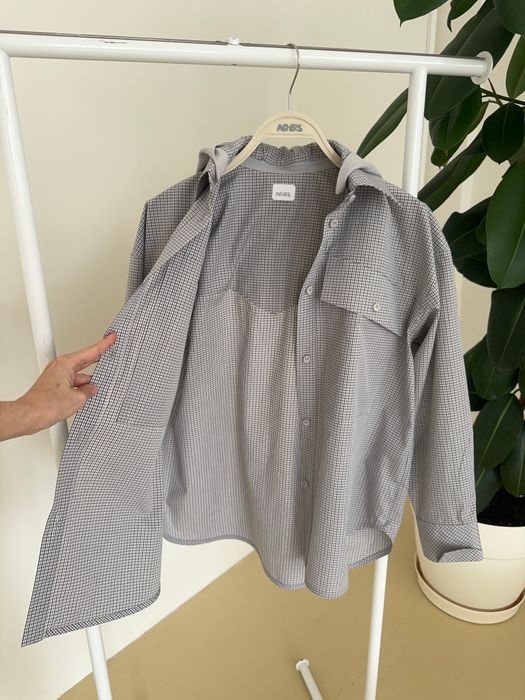 РУБАШКА ЮЭЛЬ СЕРАЯ КЛЕТКА