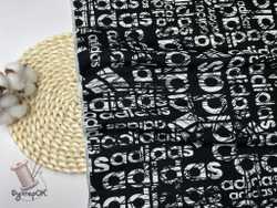 Футер 2-н петля Адид С ВЕЛЮР ЭФФЕКТОМ