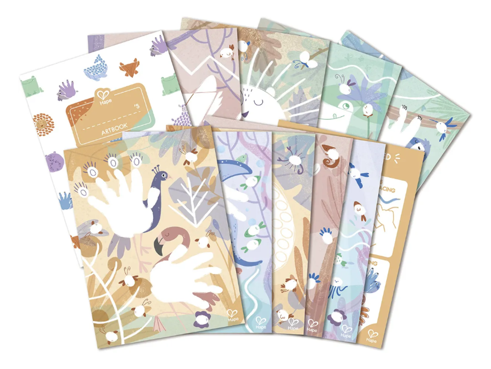 Детская пальчиковая раскраска "Юный Пикассо"