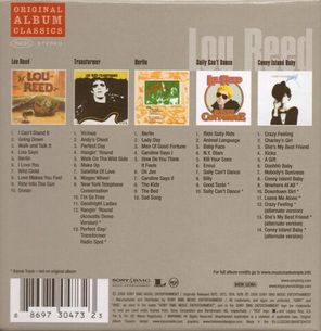 Lou Reed / Original Album Classics (5CD)