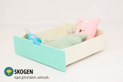Ящик для кровати Бельмарко Svogen classic мятный