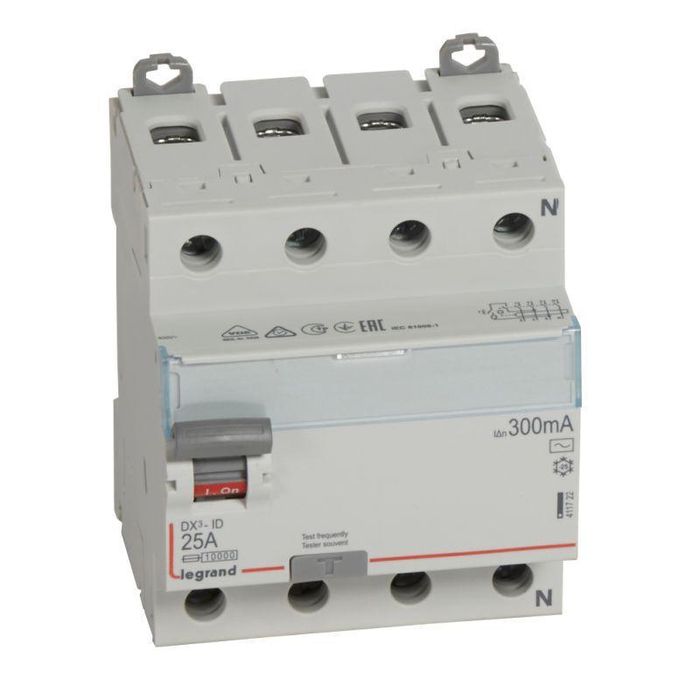 Автоматический выключатель legrand lr. УЗО Легран 25а. Выключатель дифференциального тока (УЗО) 2п 40а 30ма tx3 АC (403001). Rx3 электромеханический ВДТ.