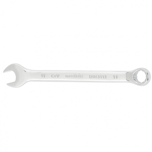 Ключ комбинированный, 11 мм, CrV, полированный хром Matrix