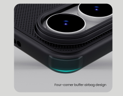 Чехол от Nillkin c поддержкой MagSafe для Samsung Galaxy S25 Edge, серия Super Frosted Shield Pro Magnetic Case