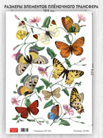 Трансфер для декупажа переводной рисунок для поверхностей новинка 014