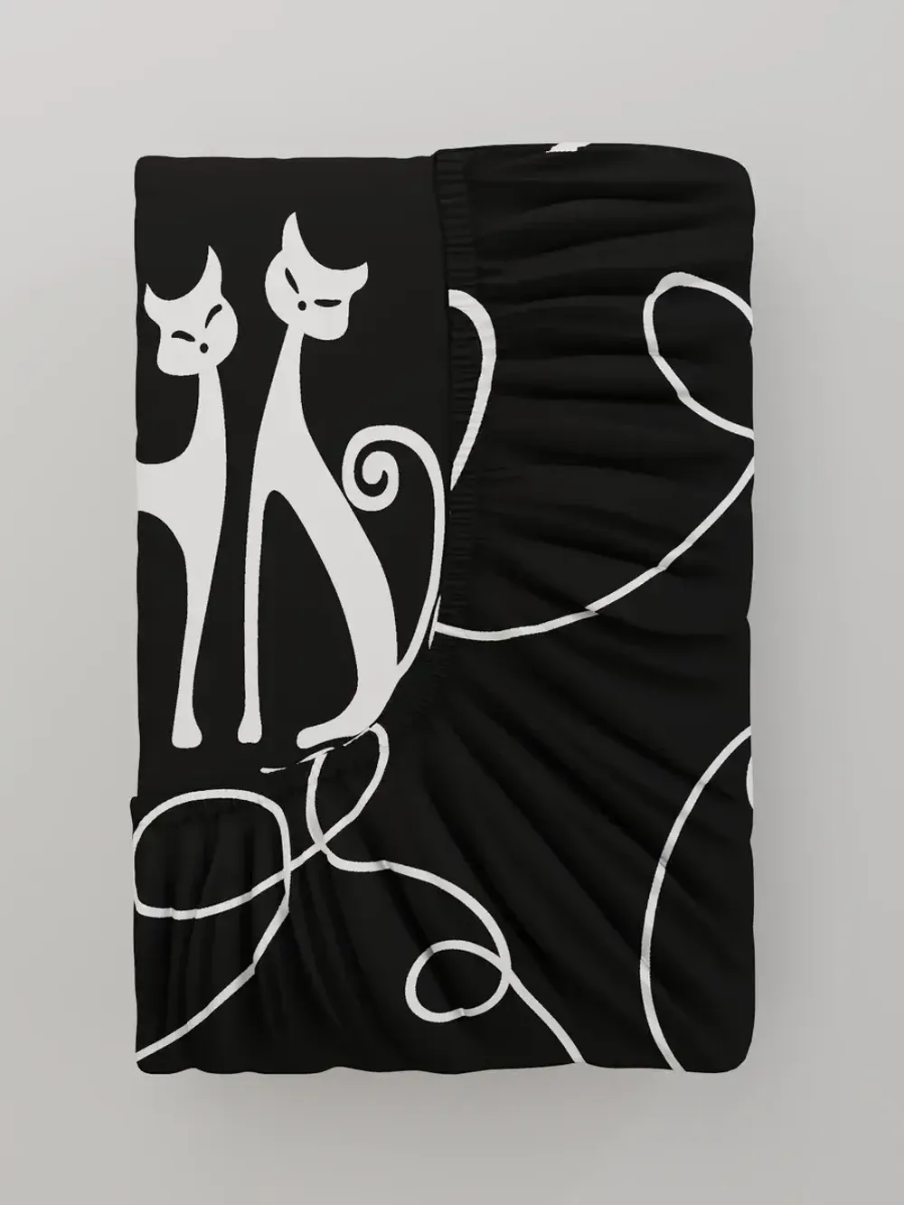 Постельное белье Полисатин Мечта "Тойгер" семейное Наволочка 50х70 см 2 шт Простынь на резинке 160x200 см Пододеяльник 145x215 см 2шт