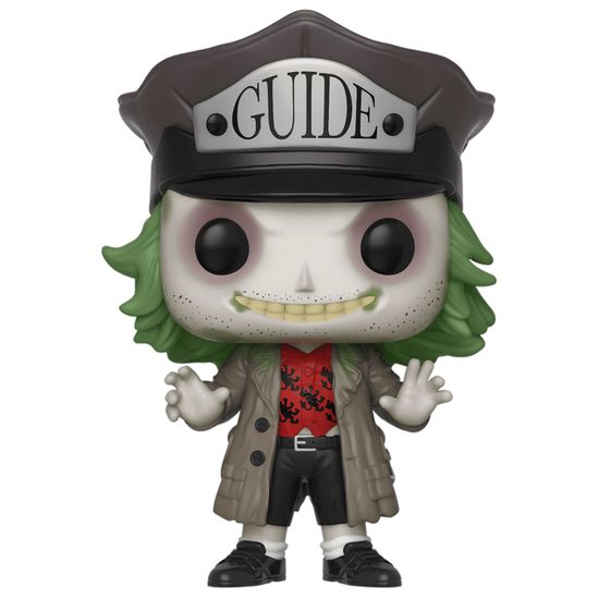 Фигурка Funko POP! Movies Beetlejuice Beetlejuice w/ Hat (605) 32319 / Фигурка Фанко ПОП! по мотивам фэнтэзи-комедии режиссёра Тима Бёртона, Битлджус