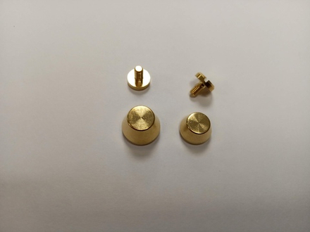 Ножки для сумок (пукли) латунь