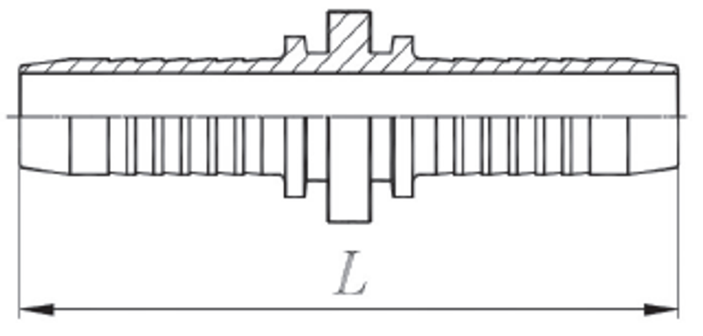 Соединитель ремонтный DN 25 (для навивки)