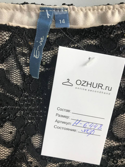 Платье E-vie кружевное, маркировка 14, визуально на 48 размер