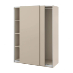 Гардероб - PAX / HASVIK IKEA/ПАКС/  ХАСВИК ИКЕА,  201х150 см, бежевый