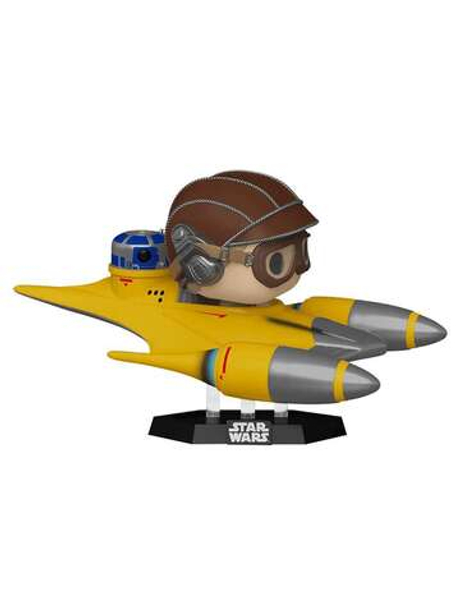 Фигурка Funko POP! Rides Bobble Star Wars Anakin Skywalker in Naboo Starfighter (Exc) (677) 70132
