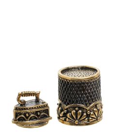 AM-1773 Наперсток «Утюг с магнитом» (латунь)