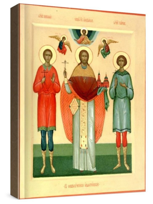 Александр Ивантеевский (рукописная икона)