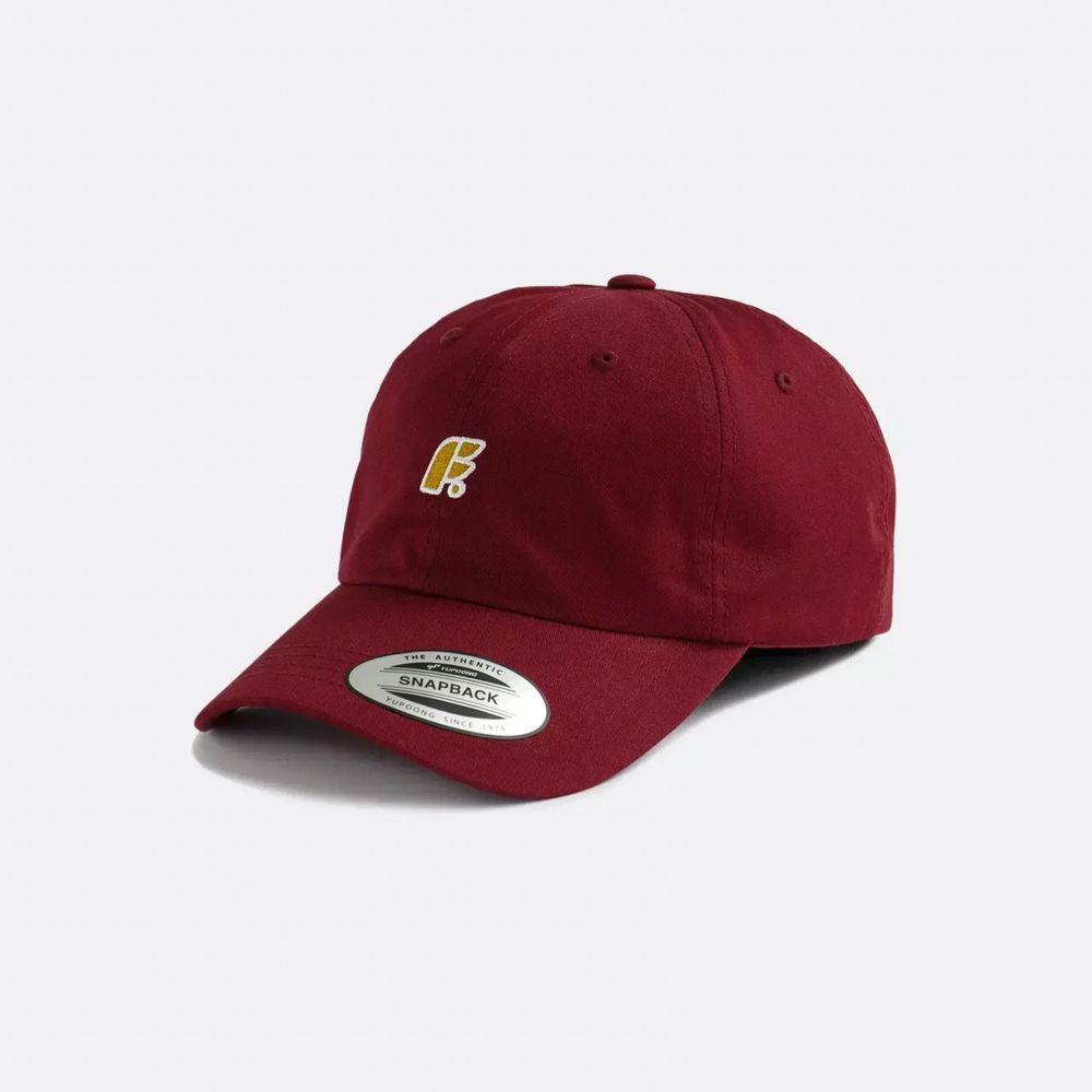 Кепка Footwork CLASSIC F DAD CAP DARK CARDINAL (OSFA)