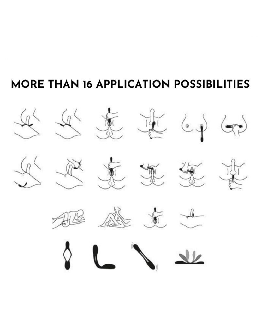 Вибратор для пар Satisfyer Elastic Joy, гибкий, 19,9 см