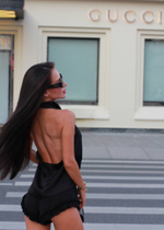 Шорты "Ришелье", черный