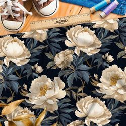 Ткань премиум мембрана волшебные розы