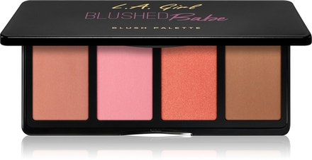 L.A. Girl Cosmetics Fanatic - розовая палитра, 4× 4 g