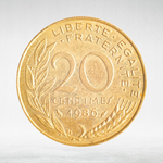 France, 20 Centimes 1986 - Marianne, VF