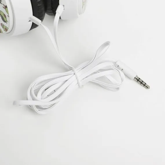 Наушники накладные «Нооовый год к нам мчится», с микрофоном