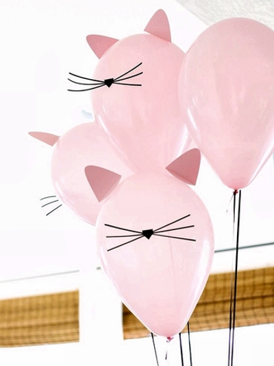 Шар с гелием 30см КОШКА