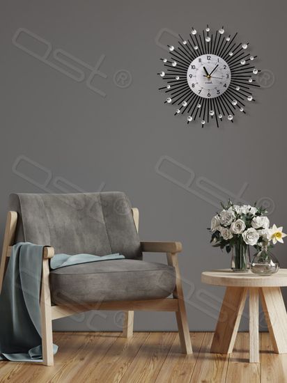 Настенные часы "Romantic Thorns"