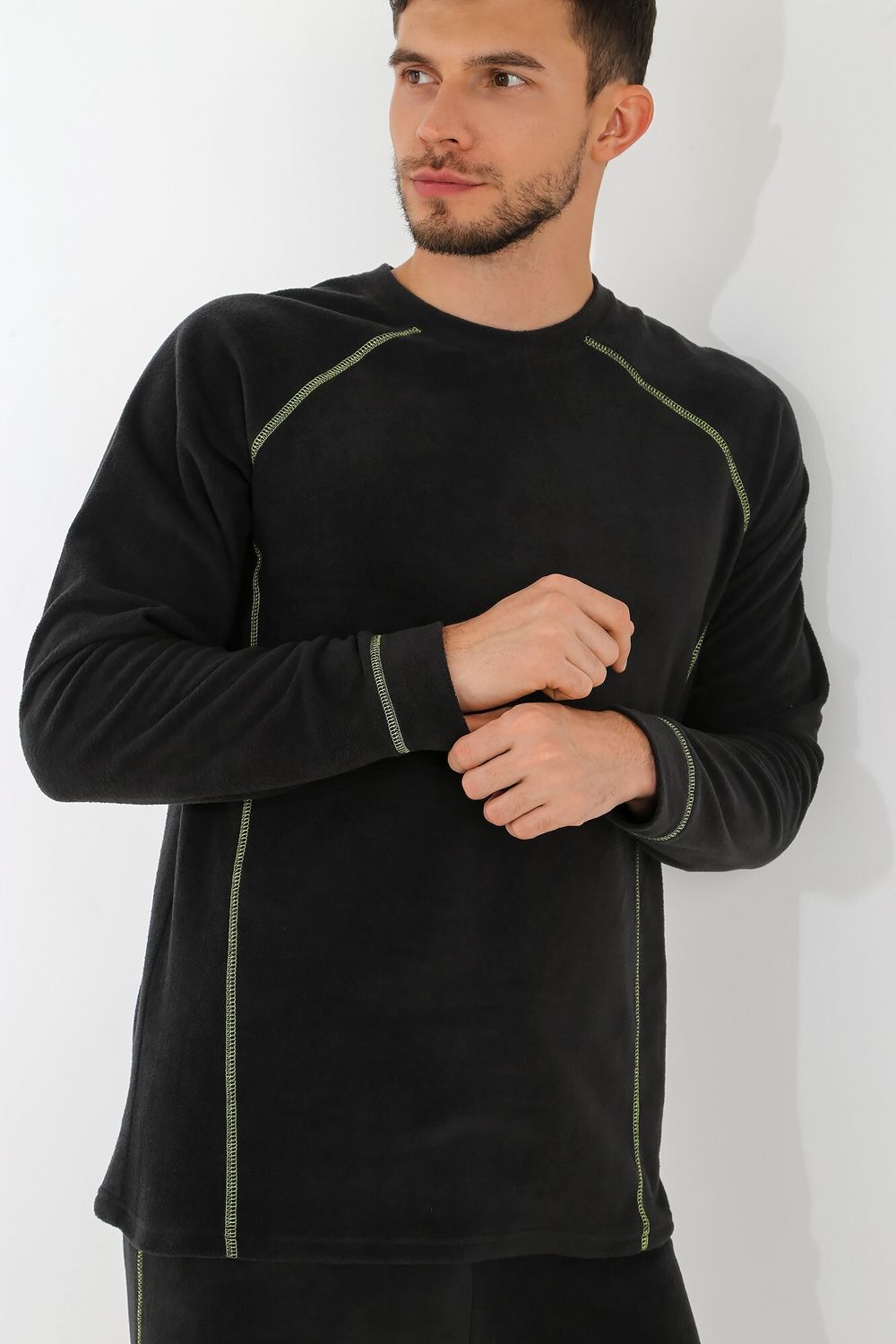 Костюм мужской Полярис-4 Виотекс ЧЁРНЫЙ