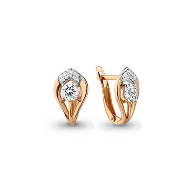 Серьги Au 585 (43811А)