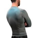 Рашгард Hayabusa GREY/AQUA