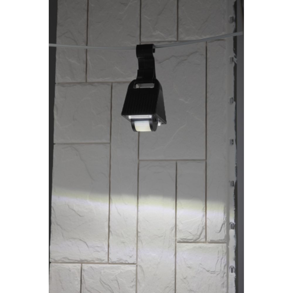 Светильник уличный ЭРА ERAFS024-05 подвесной с датчиком движения на солнечной батарее 16LED 50lm