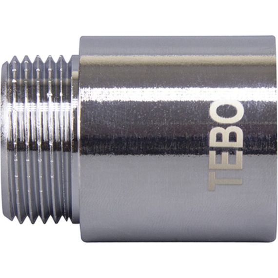 Удлинитель TEBO хромированный ВР/НР 3/4quot;х 50 мм (18/144) купить в Москве и Московской области по низкой цене с доставкой по России — (1) Удлинитель TEBO хромированный ВР/НР 3/4quot;х 50 мм (18/144) — (1)