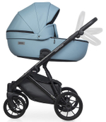 Детская коляска Riko Basic Montana Ecco 2 в 1 16 Blue
