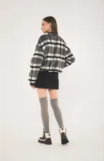 Бомбер Alexandra Talalay двухсторонний AW020 Черный