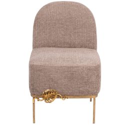 Кресло Monstera Deliciosa (Монстера) Минк Амбер