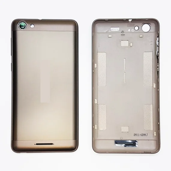 Задняя крышка для Highscreen Power Rage Evo Коричневая