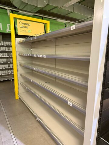 Стеллаж пристенок 1500м (бежевый/графит)