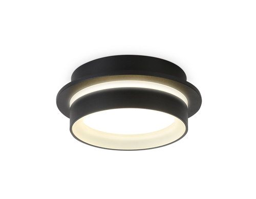 TN5385 SBK/FR черный песок/белый матовый GX53 IP44 D105*40