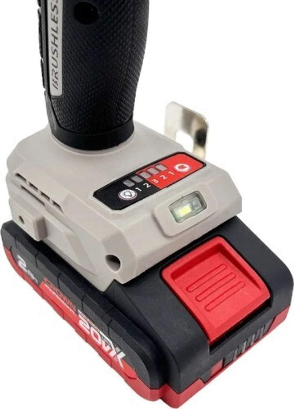 Дрель-шуруповерт аккумуляторная Crown CT21128HMX-2 BMC