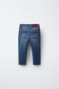 ZARA ДЖИНСЫ СКИННИ, ВЫЦВЕТШИЙ СИНИЙ