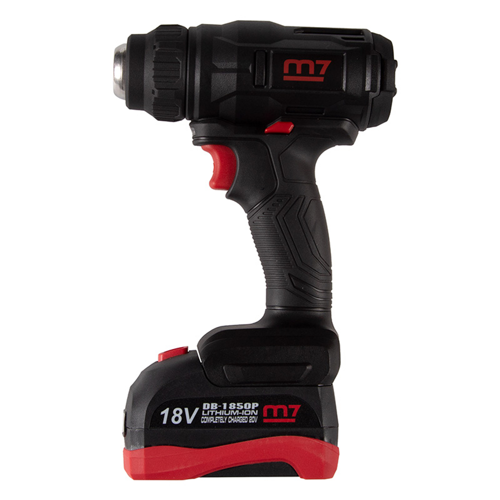 MIGHTY SEVEN (DHG-101A) Аккумуляторный термофен,18 В, 7 предметов