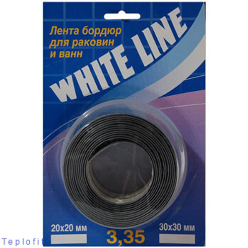 Лента Бордюрная 30 мм х 30 мм х 3,35 м. (металлик)